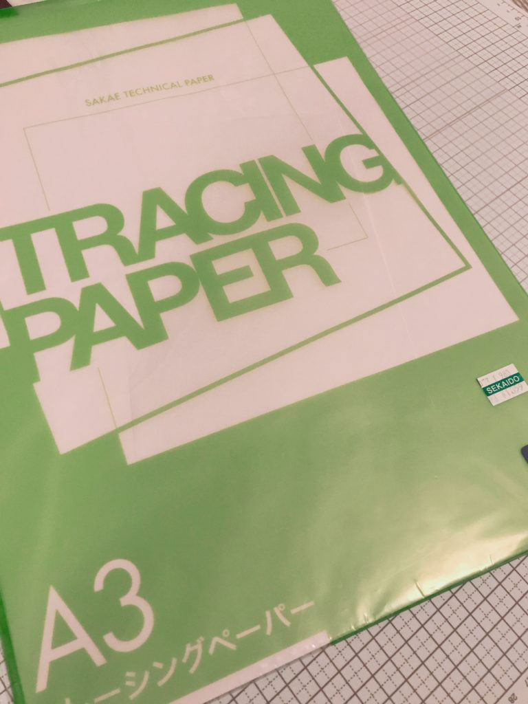 トレーシングペーパーと封筒印刷｜EP881A